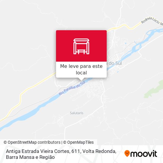 Antiga Estrada Vieira Cortes, 611 mapa