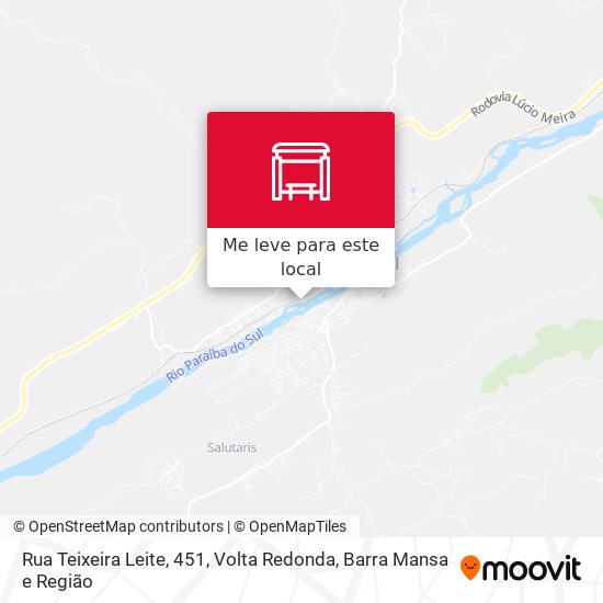 Rua Teixeira Leite, 451 mapa
