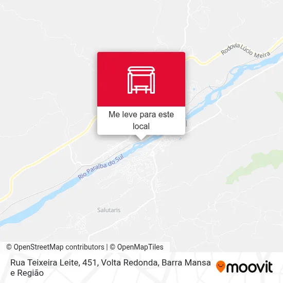Rua Teixeira Leite, 451 mapa