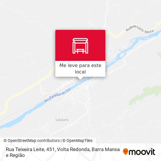 Rua Teixeira Leite, 451 mapa