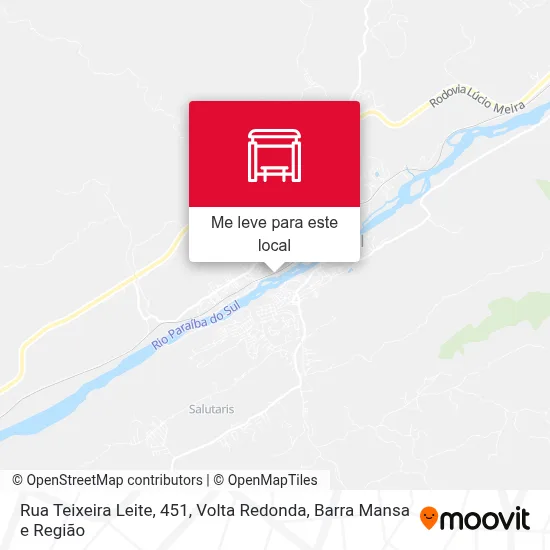 Rua Teixeira Leite, 451 mapa