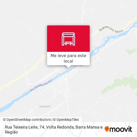 Rua Teixeira Leite, 74 mapa