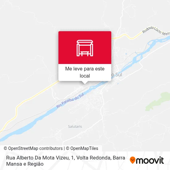 Rua Alberto Da Mota Vizeu, 1 mapa