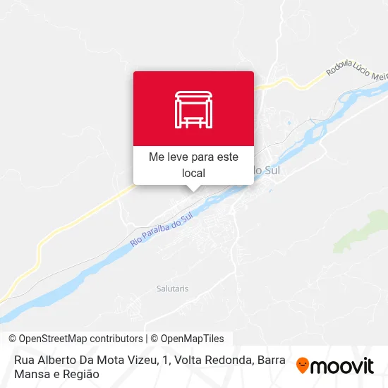 Rua Alberto Da Mota Vizeu, 1 mapa
