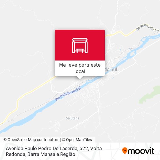 Avenida Paulo Pedro De Lacerda, 622 mapa