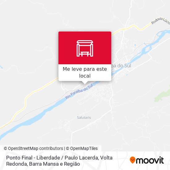 Ponto Final - Liberdade / Paulo Lacerda mapa