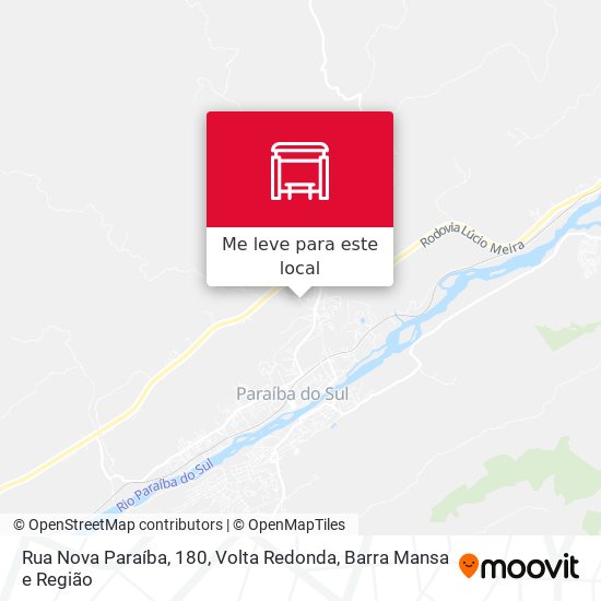Rua Nova Paraíba, 180 mapa