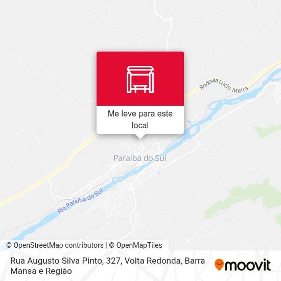 Rua Augusto Silva Pinto, 327 mapa