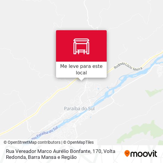 Rua Vereador Marco Aurélio Bonfante, 170 mapa