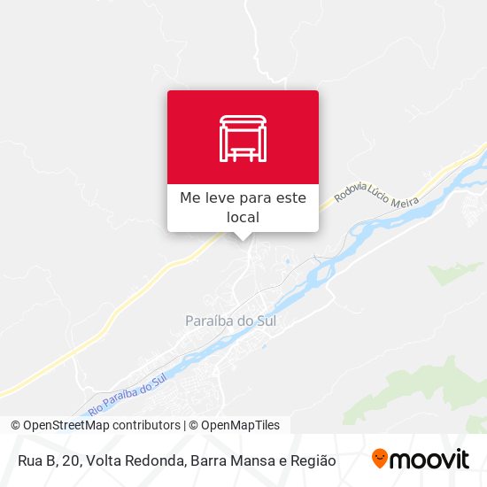 Rua B, 20 mapa