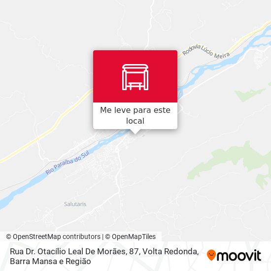 Rua Dr. Otacílio Leal De Morães, 87 mapa