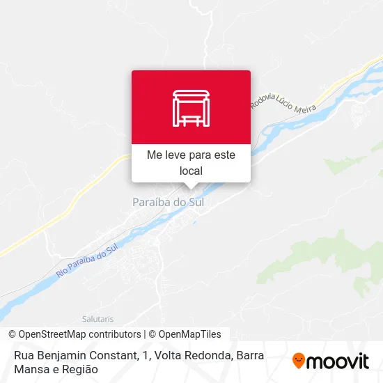 Rua Benjamin Constant, 1 mapa