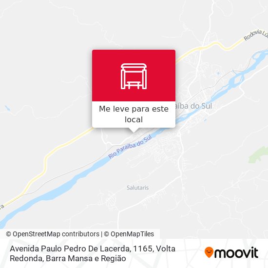 Avenida Paulo Pedro De Lacerda, 1165 mapa
