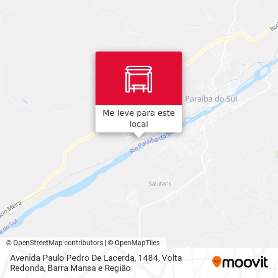 Avenida Paulo Pedro De Lacerda, 1484 mapa
