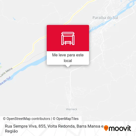Rua Sempre Viva, 855 mapa