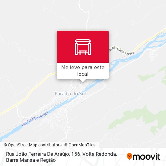 Rua João Ferreira De Araújo, 156 mapa