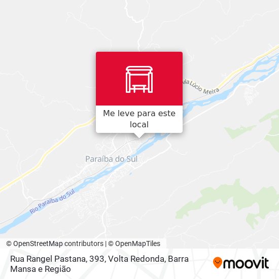 Rua Rangel Pastana, 393 mapa