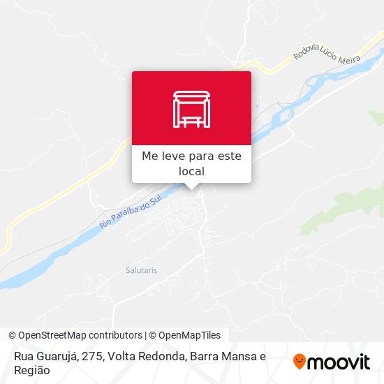 Rua Guarujá, 275 mapa