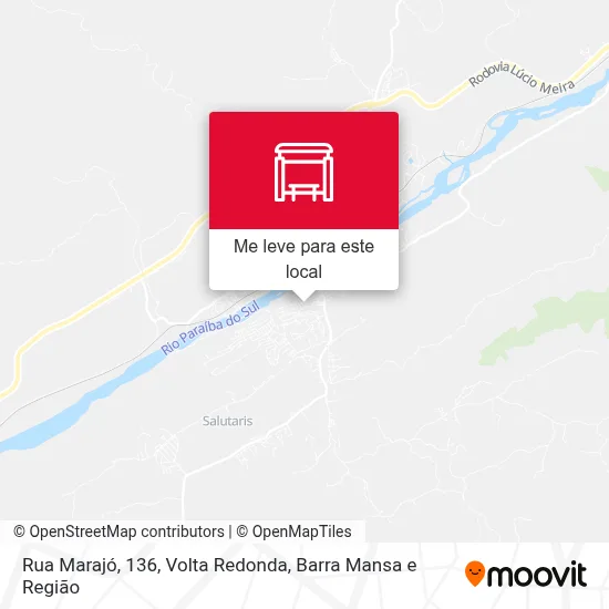 Rua Marajó, 136 mapa