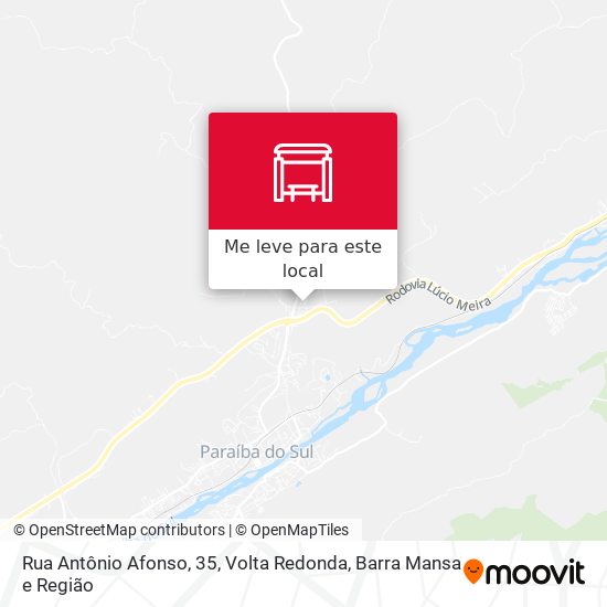 Rua Antônio Afonso, 35 mapa