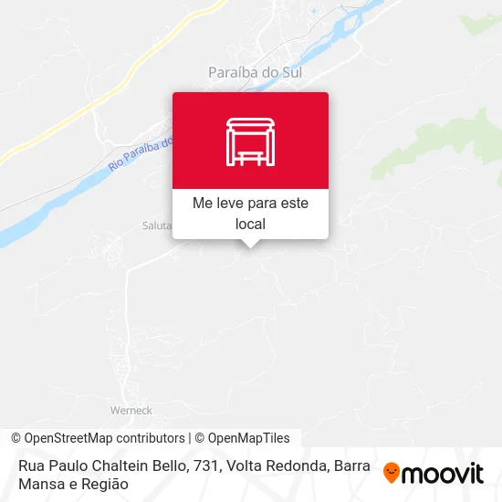 Rua Paulo Chaltein Bello, 731 mapa