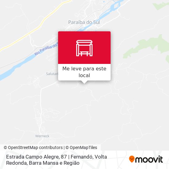 Estrada Campo Alegre, 87 | Fernandó mapa