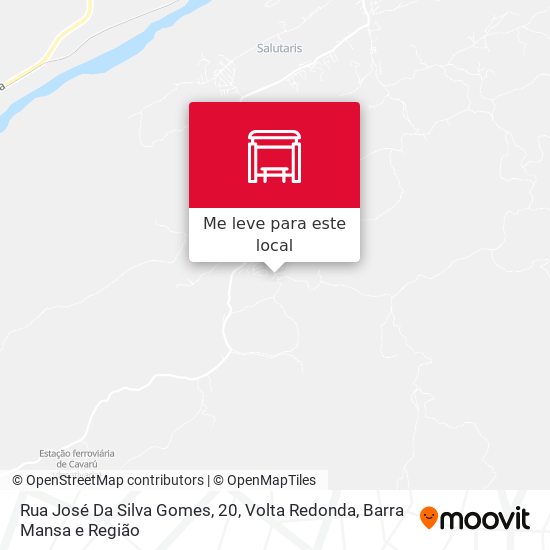 Rua José Da Silva Gomes, 20 mapa