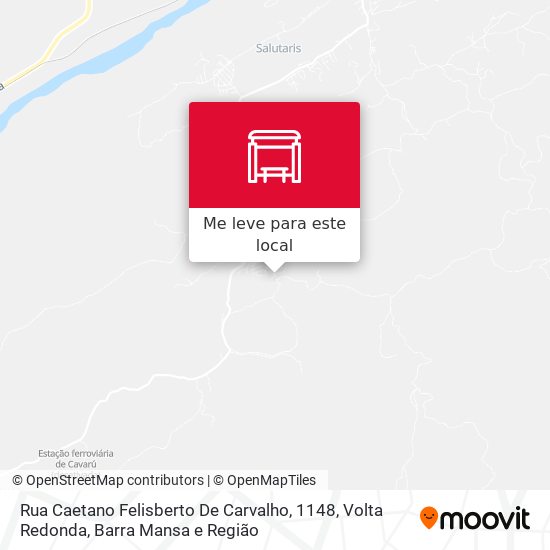 Rua Caetano Felisberto De Carvalho, 1148 mapa