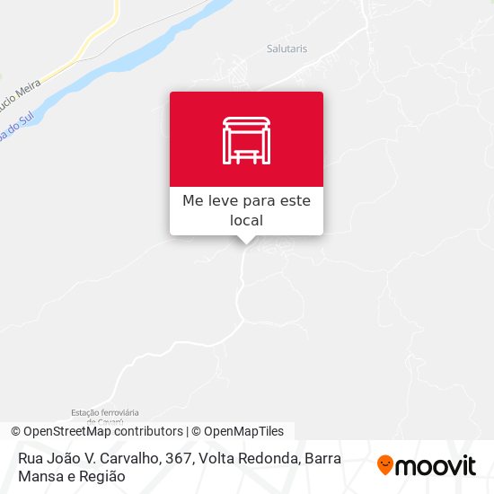 Rua João V. Carvalho, 367 mapa