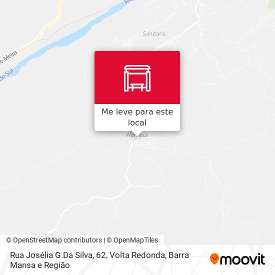 Rua Josélia G.Da Silva, 62 mapa