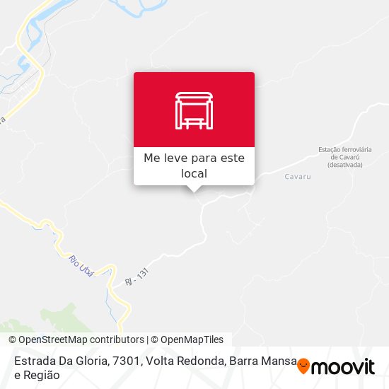 Estrada Da Gloria, 7301 mapa