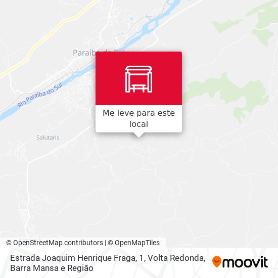 Estrada Joaquim Henrique Fraga, 1 mapa