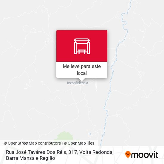 Rua José Taváres Dos Réis, 317 mapa