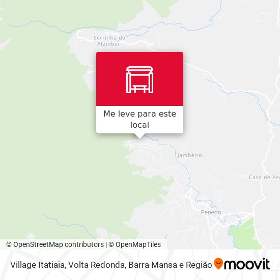 Village Itatiaia mapa