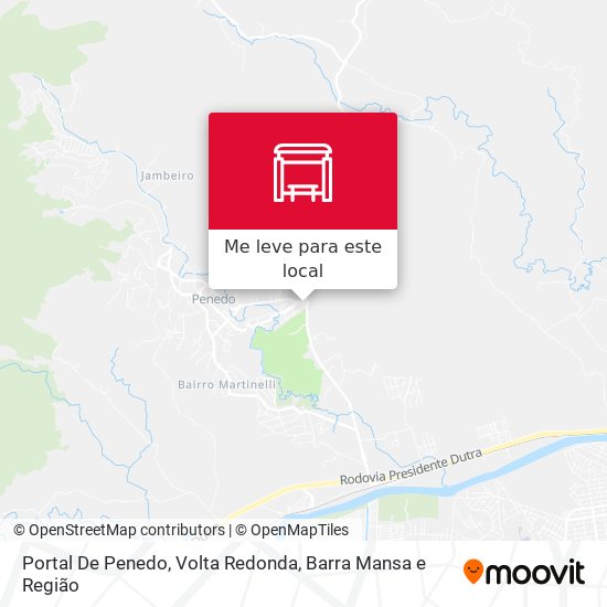 Portal De Penedo mapa