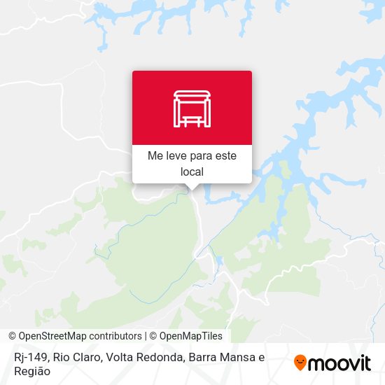 Rj-149, Rio Claro mapa