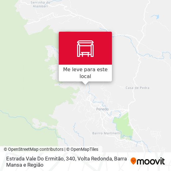 Estrada Vale Do Ermitão, 340 mapa