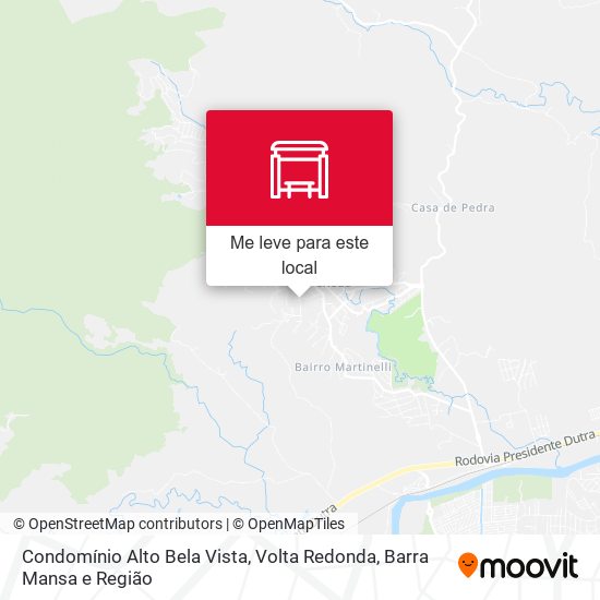 Condomínio Alto Bela Vista mapa