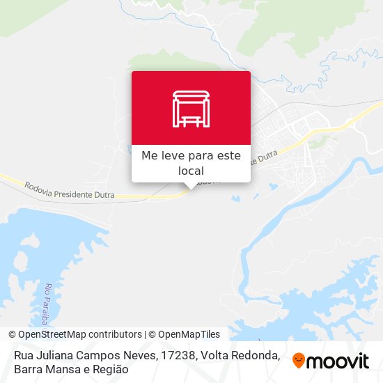 Rua Juliana Campos Neves, 17238 mapa