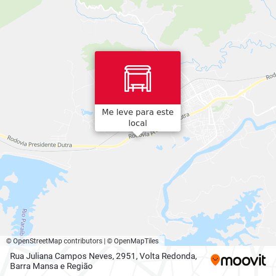 Rua Juliana Campos Neves, 2951 mapa