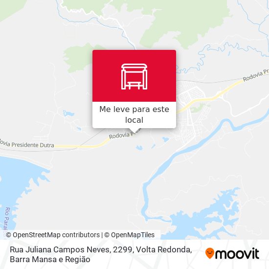 Rua Juliana Campos Neves, 2299 mapa