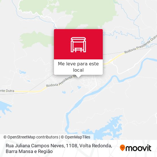 Rua Juliana Campos Neves, 1108 mapa