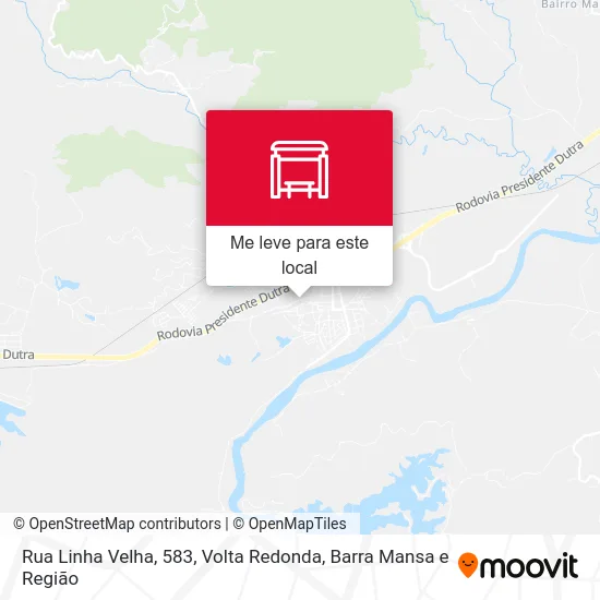 Rua Linha Velha, 583 mapa