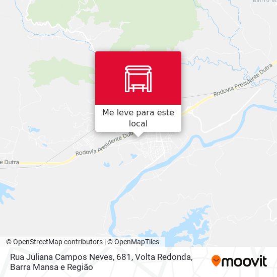 Rua Juliana Campos Neves, 681 mapa