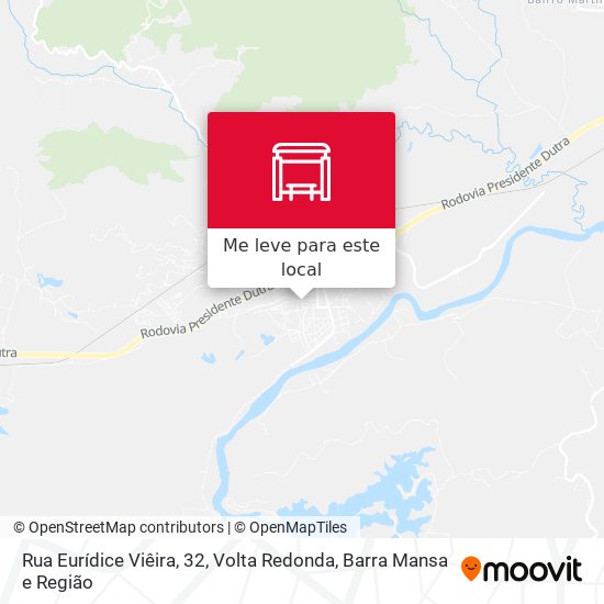 Rua Eurídice Viêira, 32 mapa