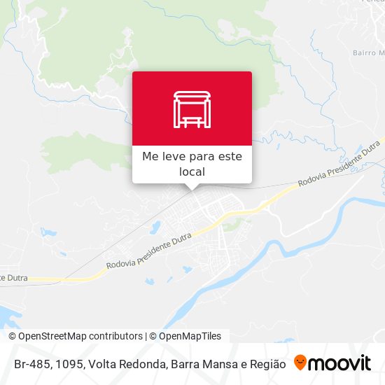 Br-485, 1095 mapa