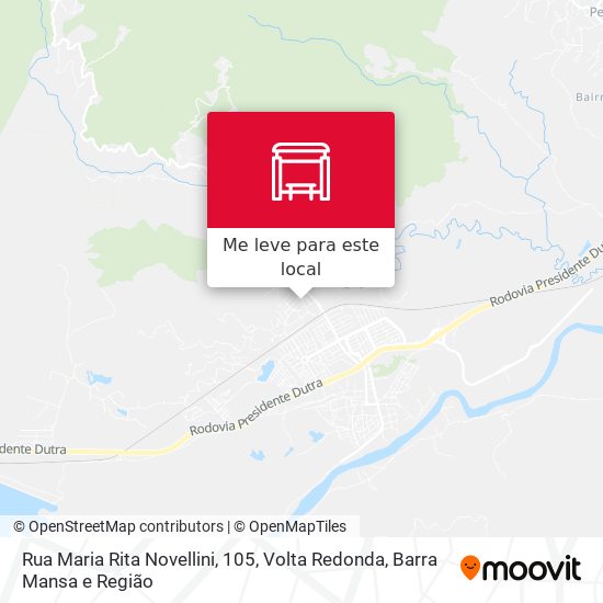 Rua Maria Rita Novellini, 105 mapa