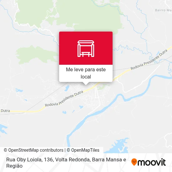 Rua Oby Loiola, 136 mapa
