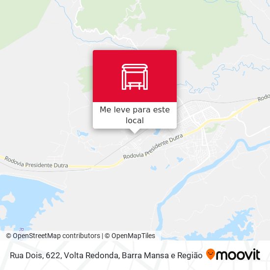 Rua Dois, 622 mapa
