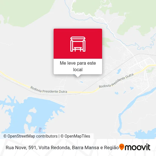 Rua Nove, 591 mapa